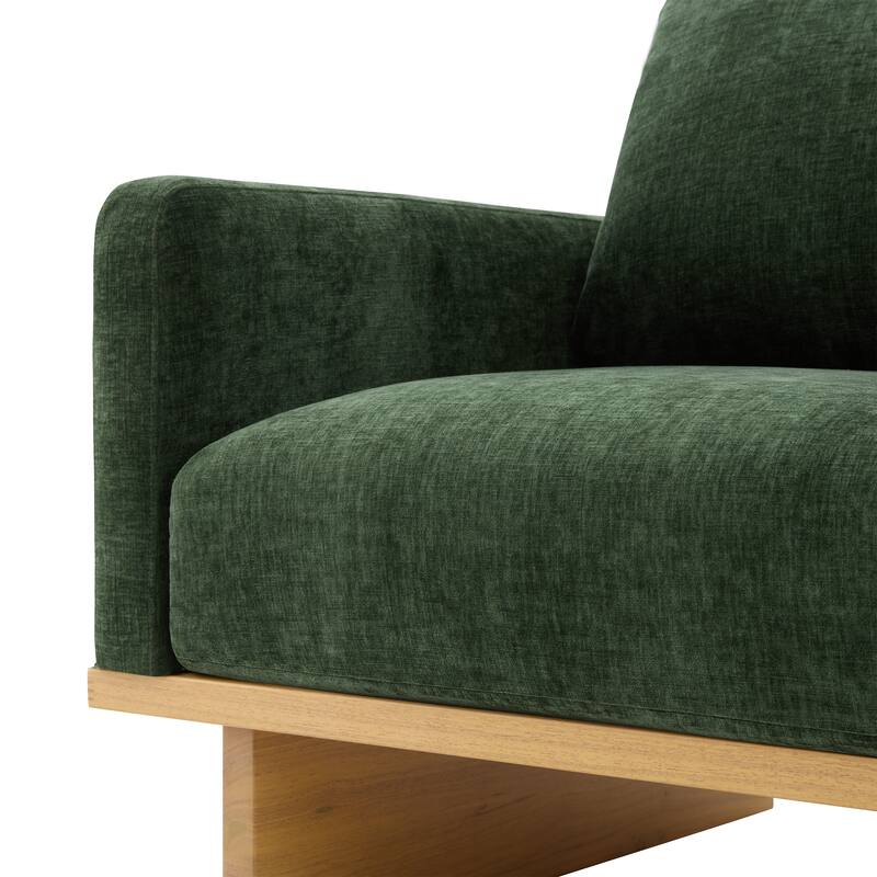 Modern Minimalist Accent Chair by Harper&Bright Designs