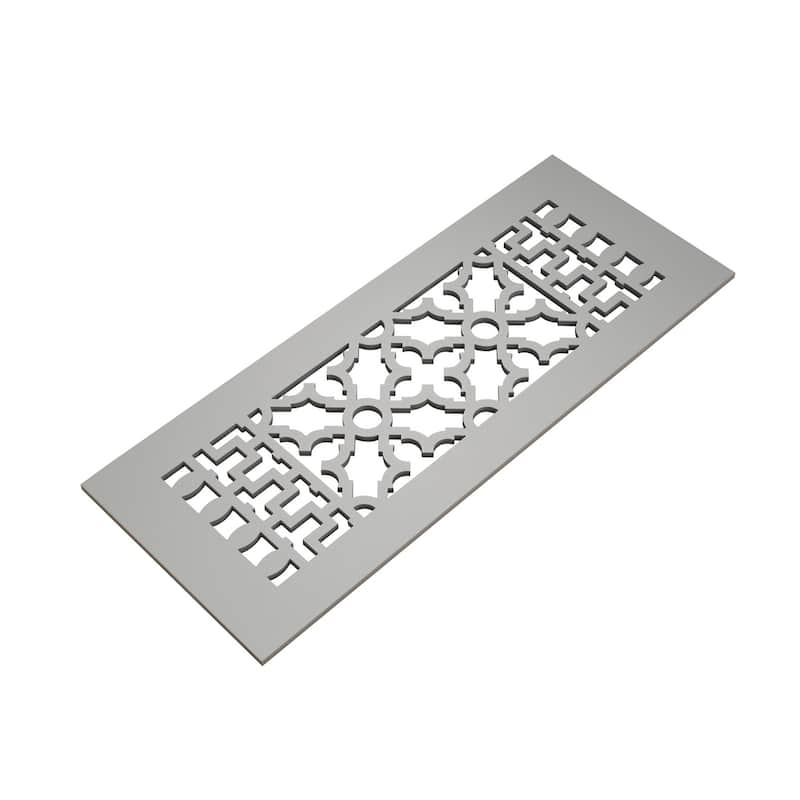Reggio Registers Scroll Series 8" x 14" Grille with Mounting Holes