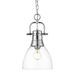 Golden Lighting 3602-S CH Duncan 9" Wide Mini Pendant