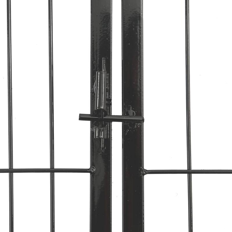 Portable 6-Panel Metal Indoor Dog Playpen