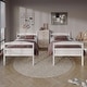 preview thumbnail 12 of 43, CraftPorch Contemporary Twin Over Twin Bunk Bed