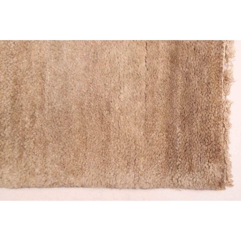 ECARPETGALLERY Hand-knotted Peshawar Ziegler Light Khaki Wool Rug - 4'11 x 7'0