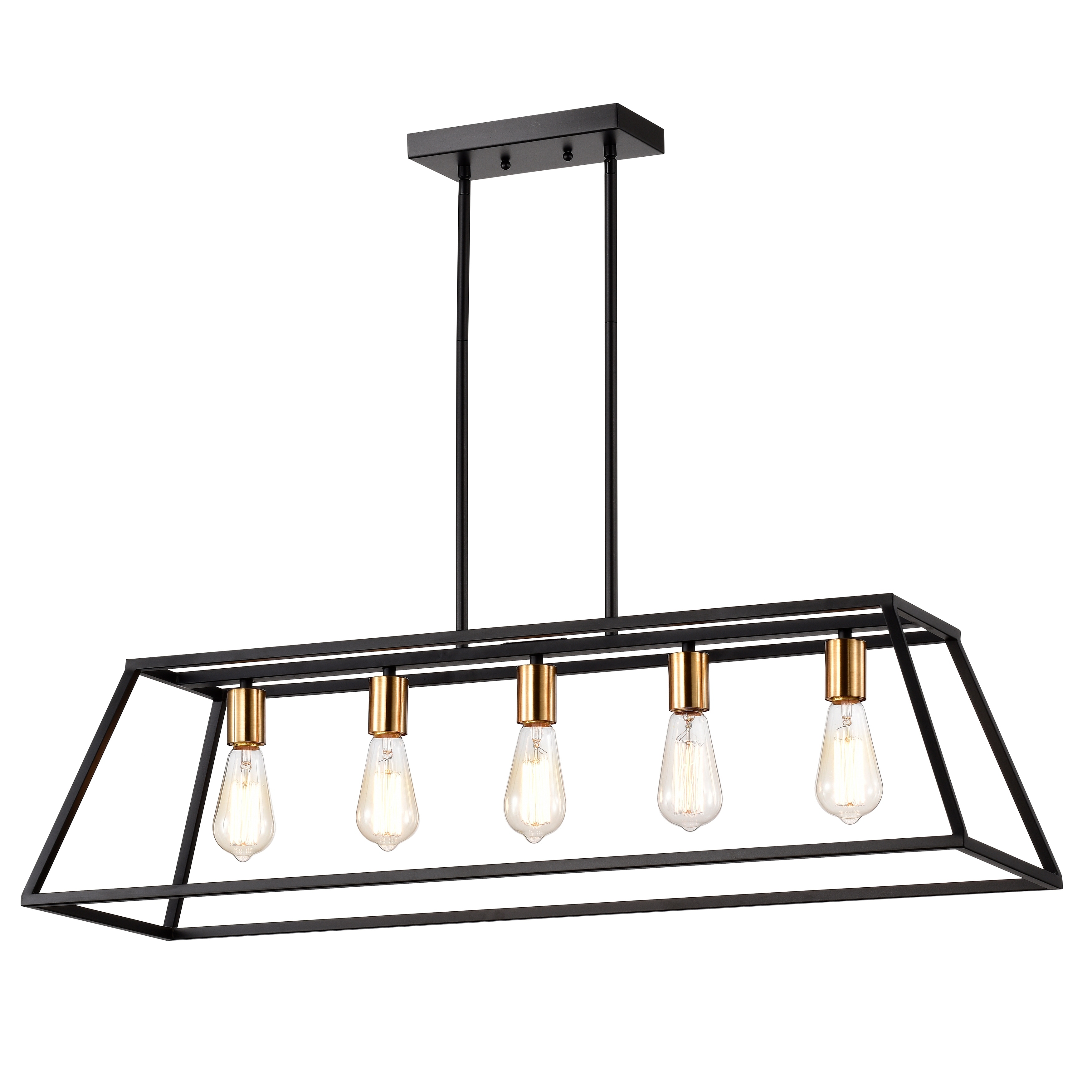 5-light Linear Island Fixture