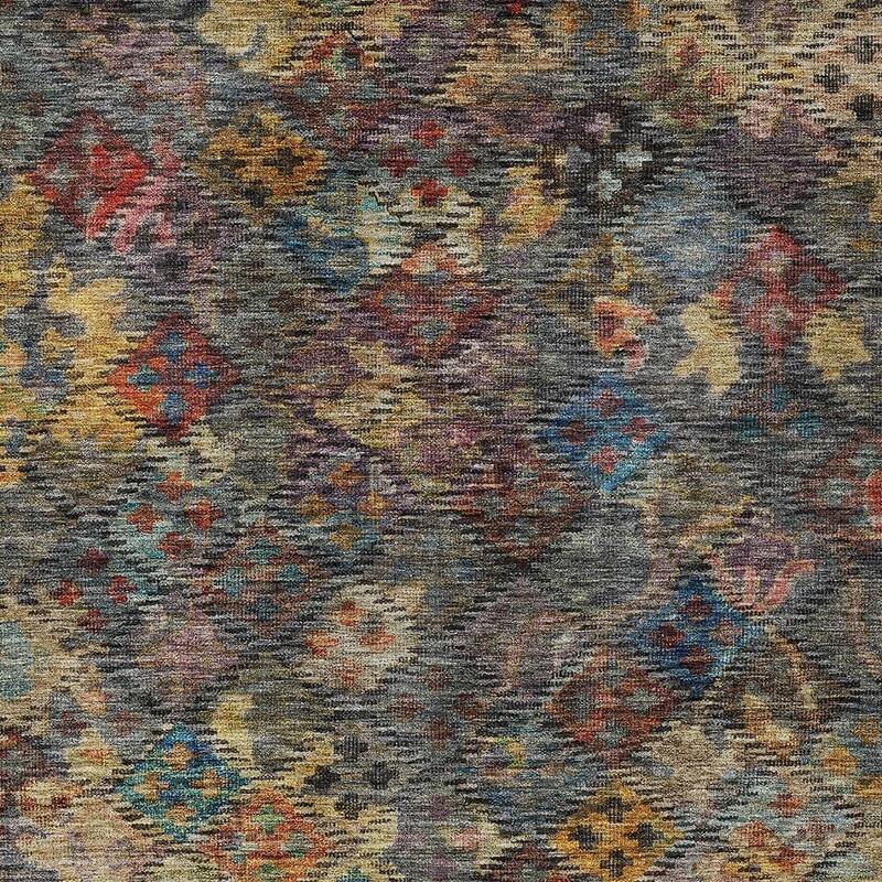HomeRoots Floral Traditional Rectangle Outdoor Rug