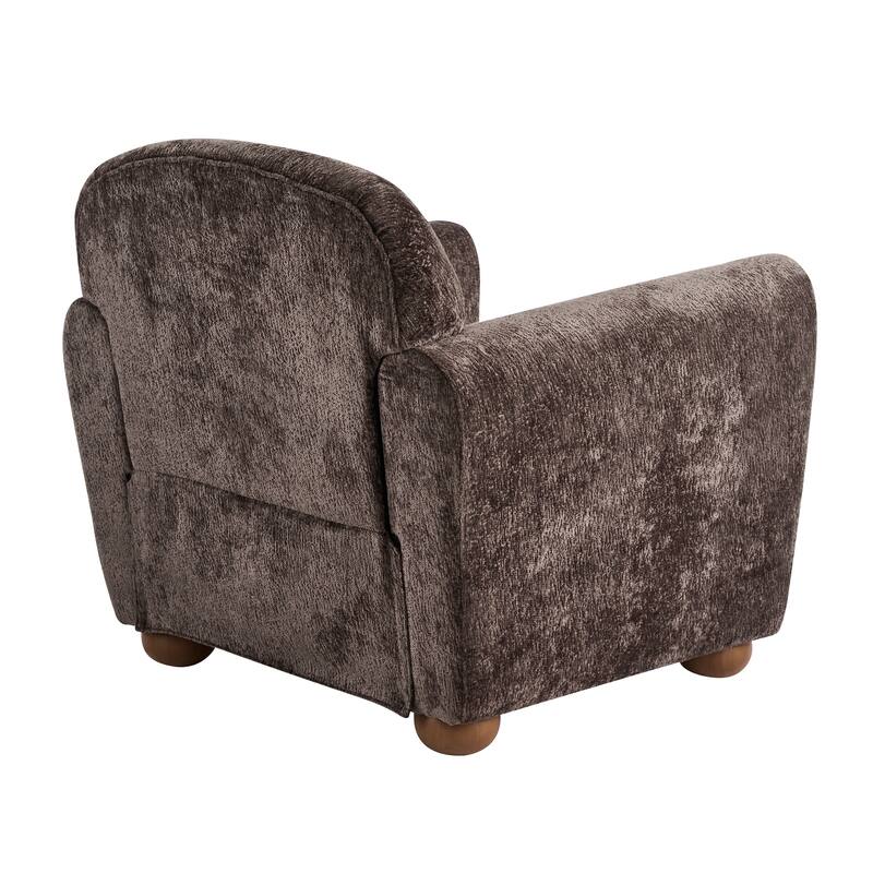 Christopher Knight Home - Rapallo Modern Upholstered Accent Chair with Plush Fabric Seat