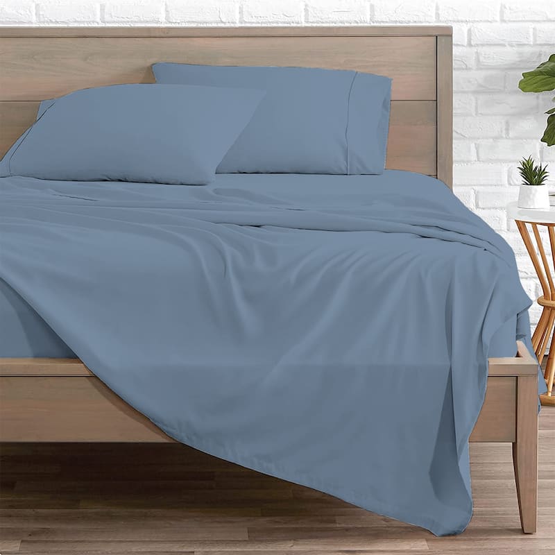 100% Cotton Lightweight & Breathable Percale Weave Flat Sheet