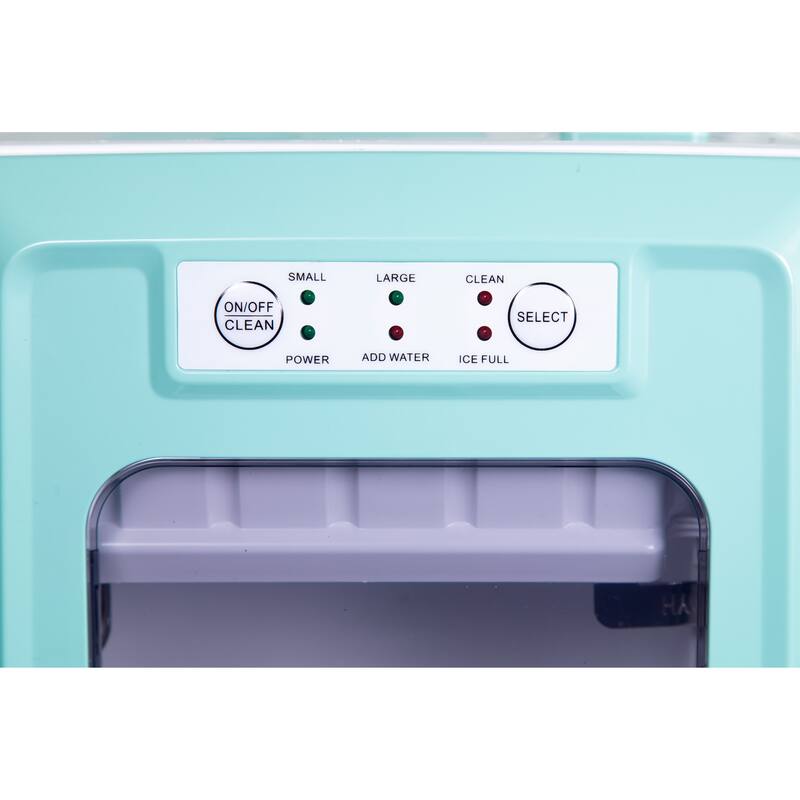 26-Pound Automatic Self-Cleaning Portable Countertop Ice Maker Machine With Handle