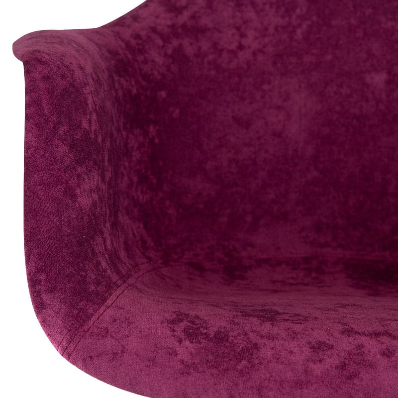 Wilson Contemporary Modern Velvet Rocker Chair - Nursery Rocking Accent Chair for Home Living Room Bedroom Patio