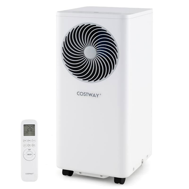 Costway 8200 BTU Portable Air Conditioner 3-in-1 Floor AC Unit with - See Details - White