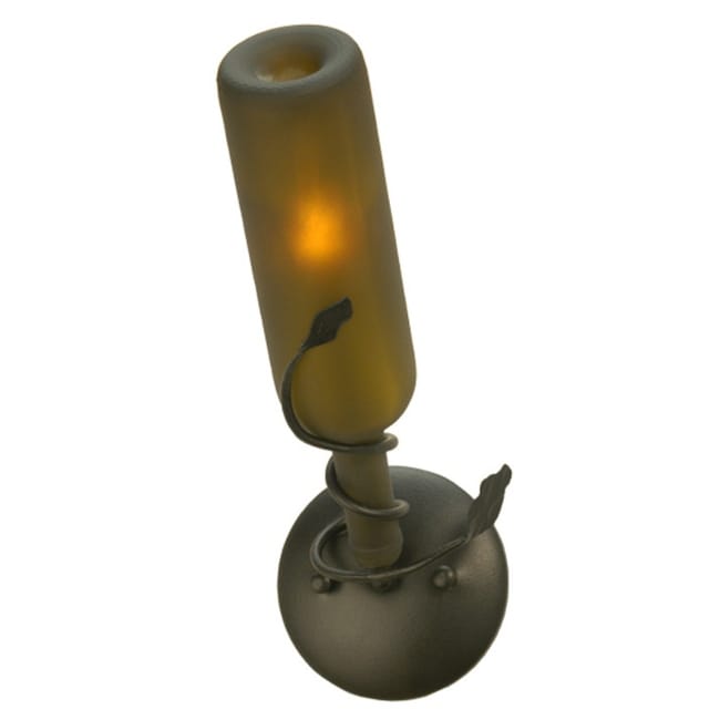 Meyda Tiffany 79869 Tuscan Vineyard Frosted 14" Tall Wall Sconce