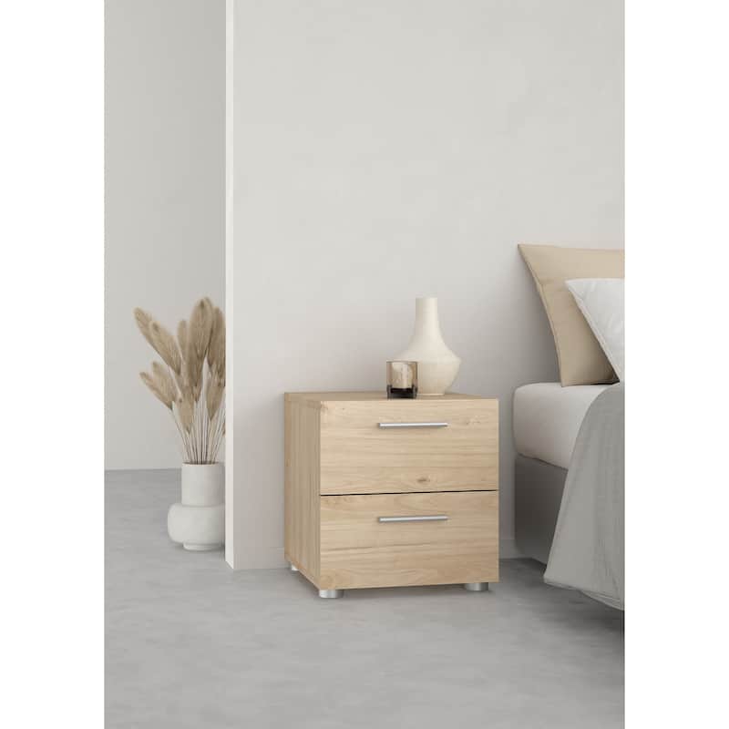 Porch & Den Angus Foiled 2-drawer Nightstand