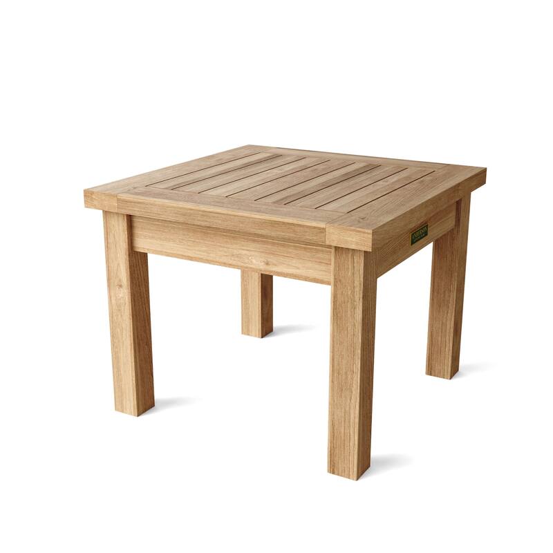 Porter 20" Square Teak Side Table