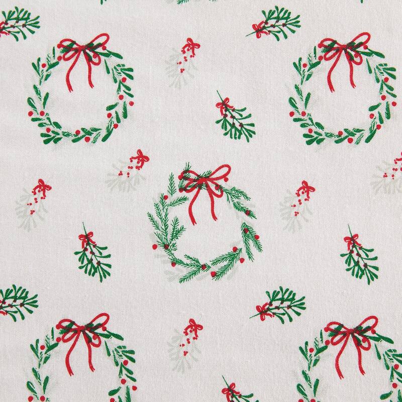 Martha Stewart Printed Cotton Flannel Sheet Set