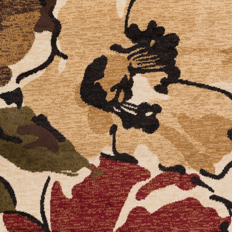 Lagoon Modern & Contemporary Floral Indoor Area Rug