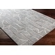 preview thumbnail 7 of 5, Ahroda Modern Geometric Hair-on-hide & Viscose Area Rug