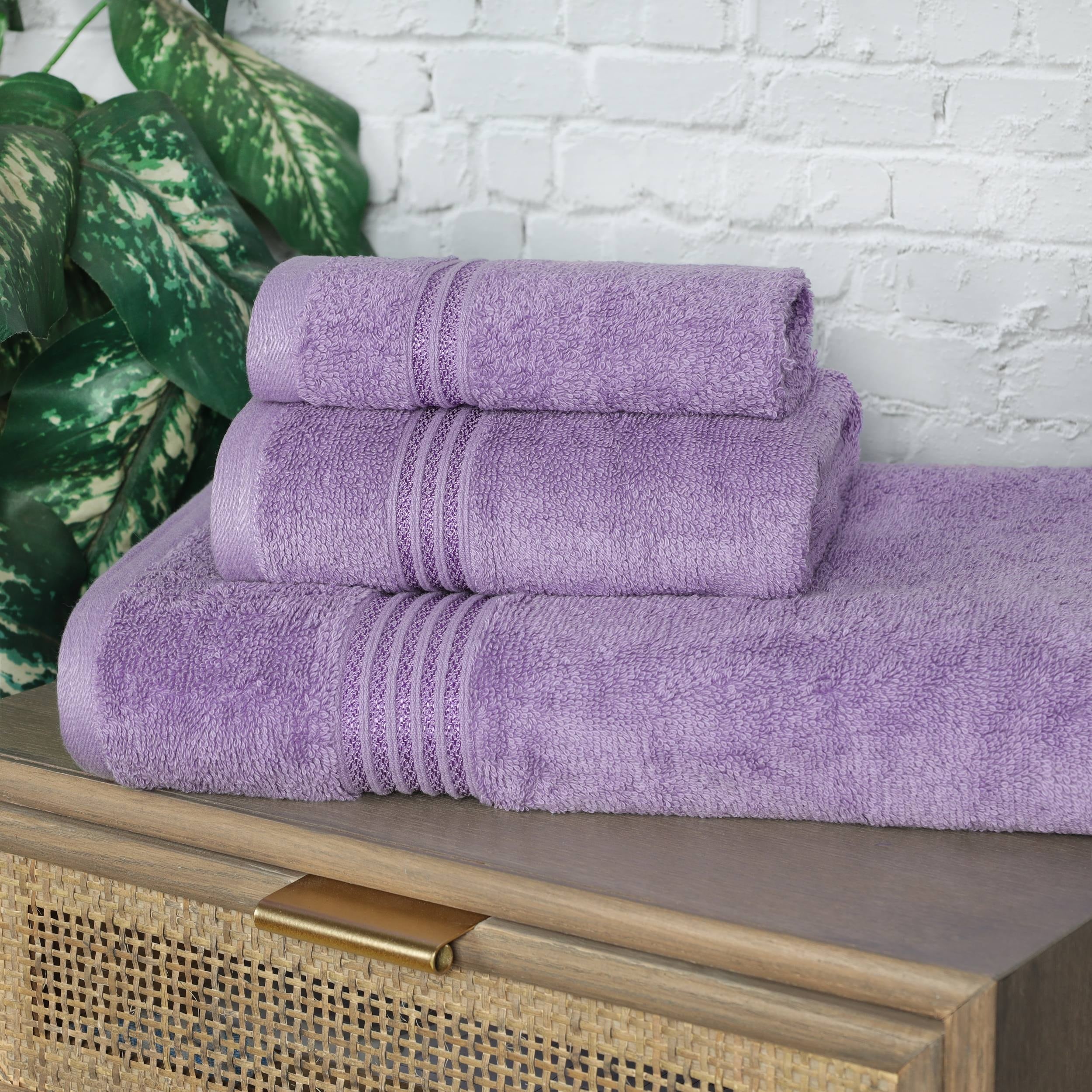 Superior Heritage Egyptian Cotton Absorbent 3-Piece Towel Set