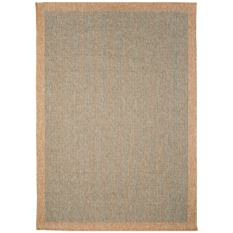 Liora Manne Sahara Texture Border Indoor/Outdoor Rug