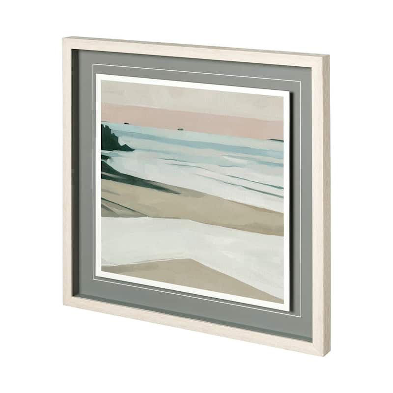 Coastal Lines II Framed Art Print