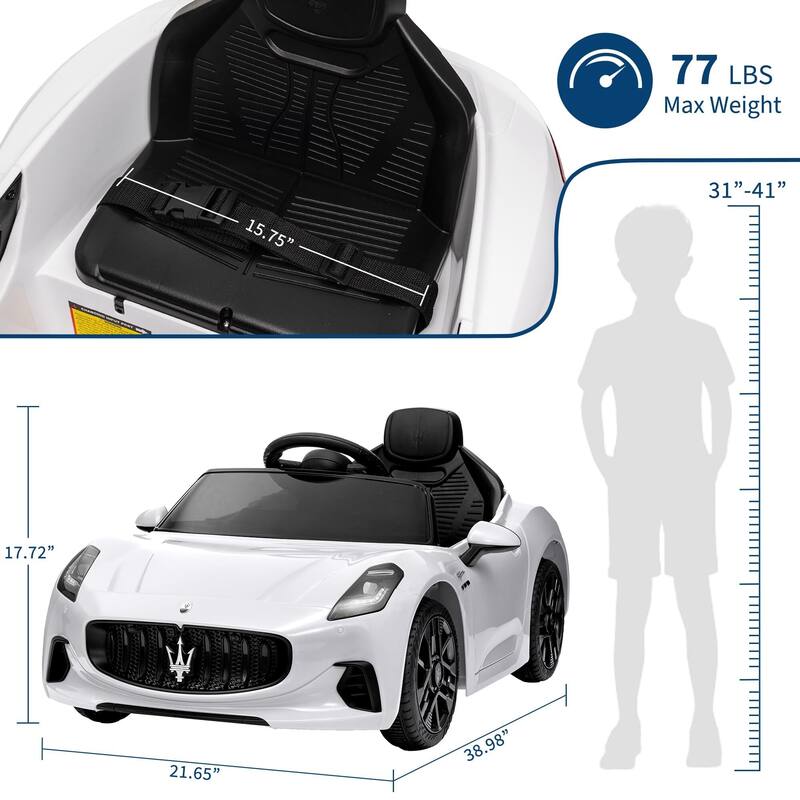 Ride on Car Licensed Maserati Gran Cabrio