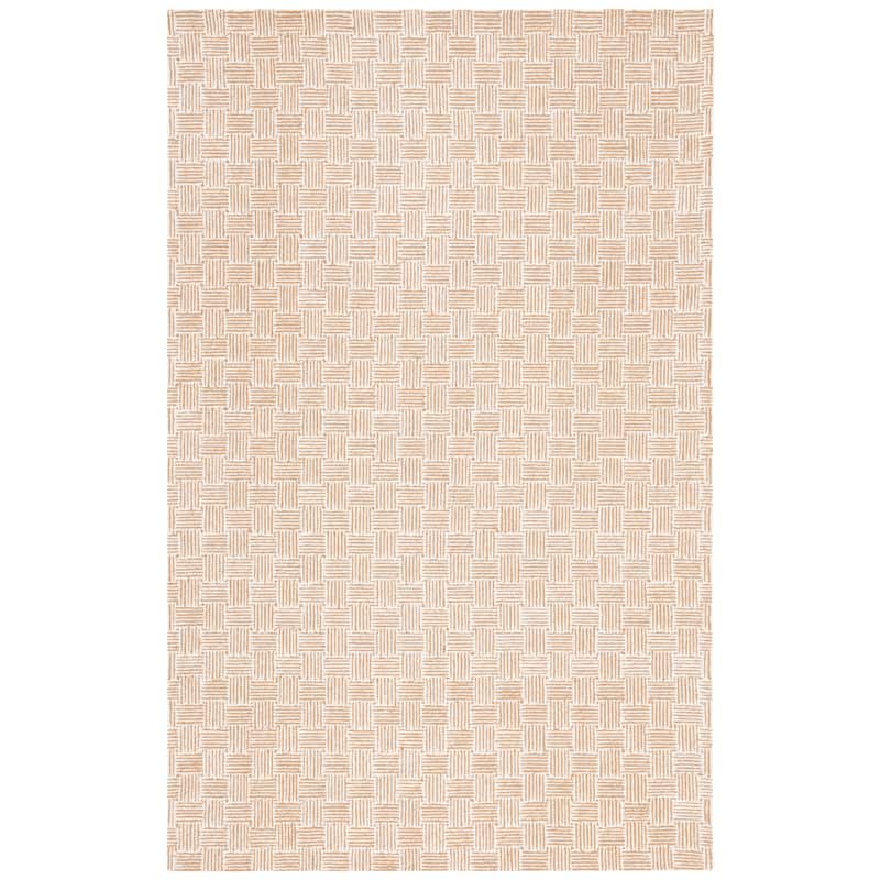 SAFAVIEH Handmade Micro-Loop Courteney Transitional Wool Rug