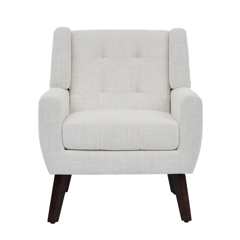 Tufted Upholstered Accent Armchair