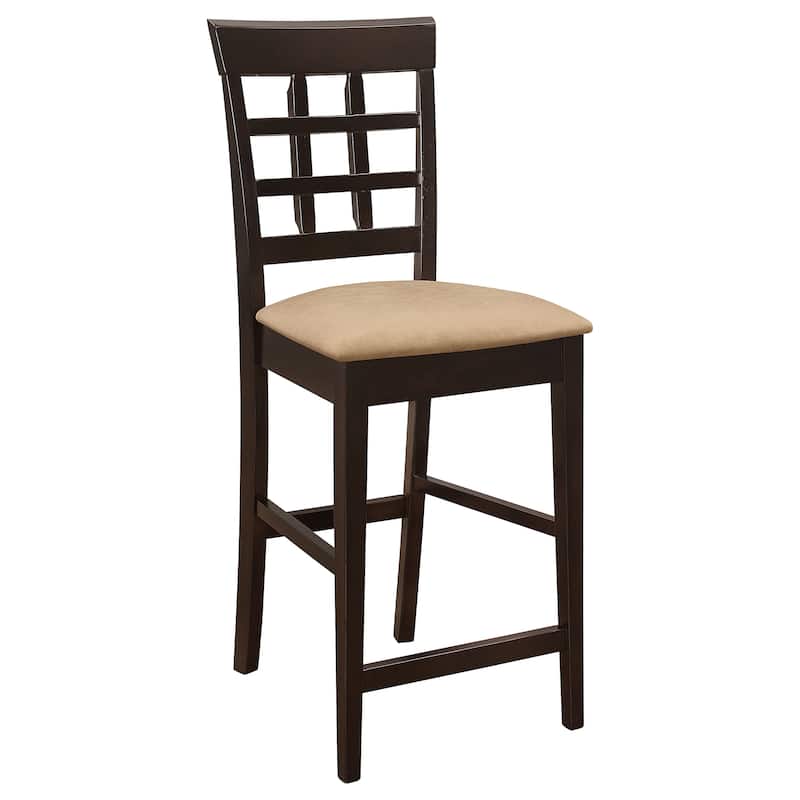 Clanton Cappuccino Square Counter Height Dining Set