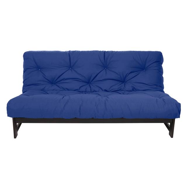 Porch & Den Hansen Full-size 10-inch Futon Mattress - Blue - Full