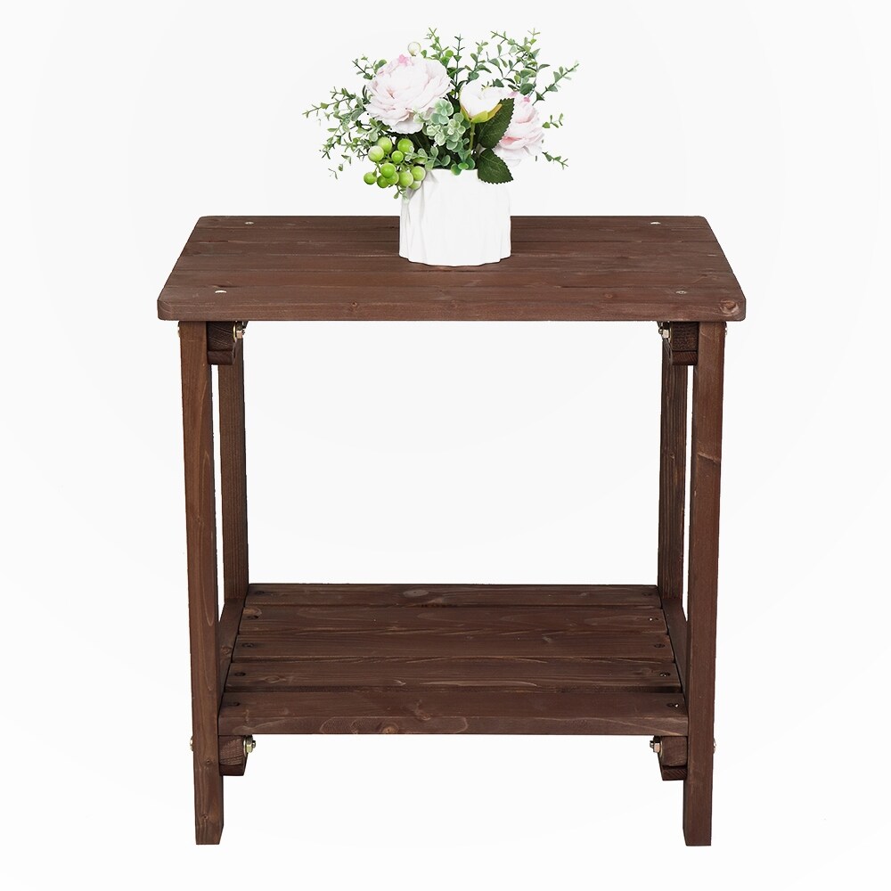 Rectangular Wood Side Table - Bed Bath & Beyond - 37357676