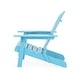 preview thumbnail 41 of 44, Malibu Outdoor Acacia Wood Adirondack Chair by Christopher Knight Home