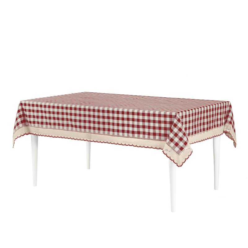 Achim Buffalo Check Tablecloth
