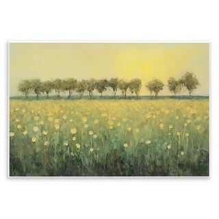 Stupell Golden Field Meadow Wall Plaque Art Design By Gina Kelly - Bed ...