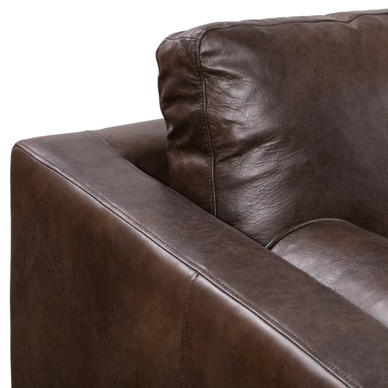 Poly & Bark Napa 88.5" Sofa - Genuine Italian Leather