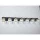 preview thumbnail 10 of 9, 6/7 Light Bathroom Vanity Light Wall Sconce with Crystal Shade