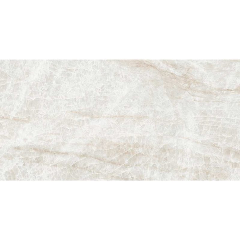 Galleria White Semi-Polished Porcelain Tile - Floor, Wall - Large Format