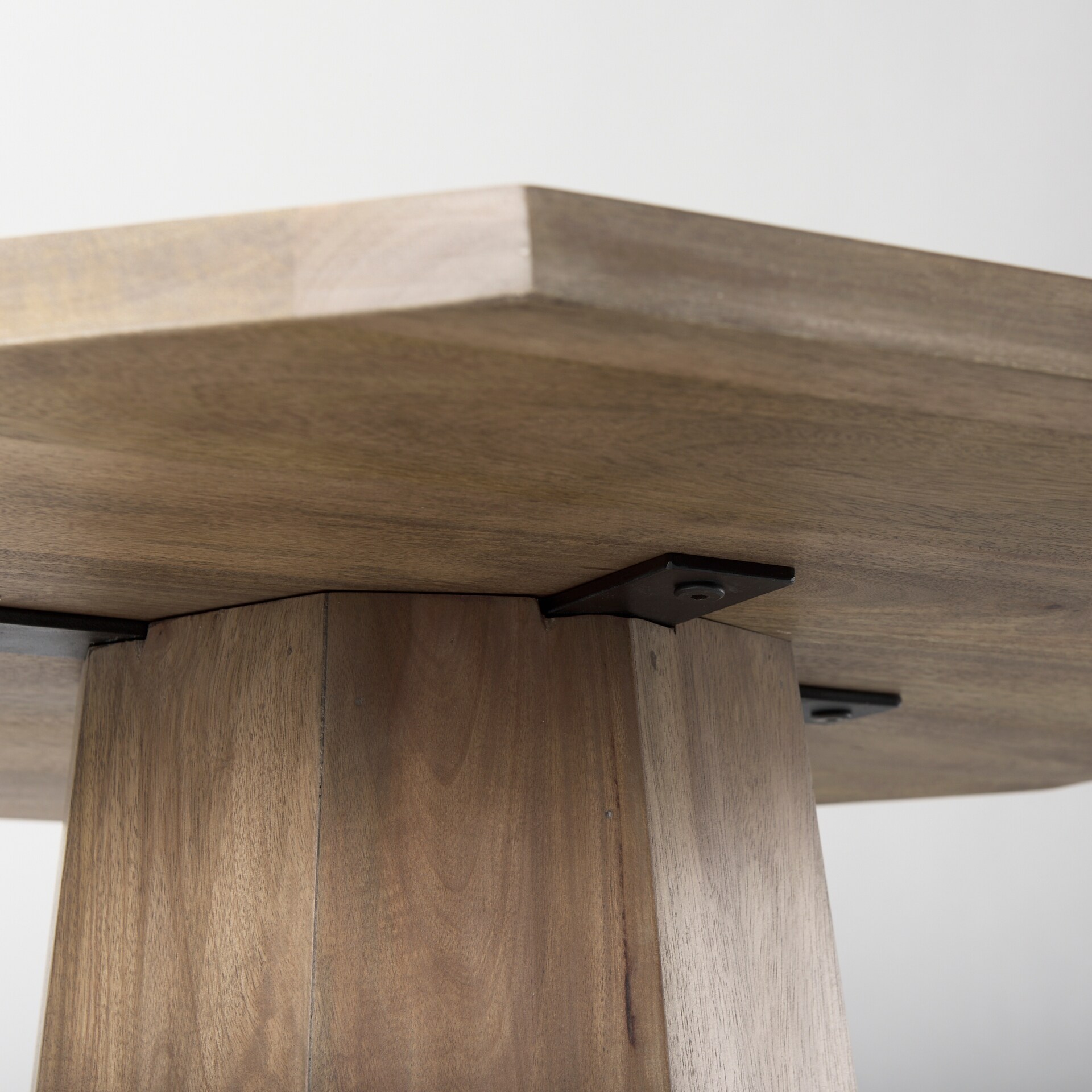 Maxine Hexagonal Wood Foyer Table - Stylish Entryway