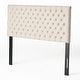 preview thumbnail 5 of 50, Jezebel Adjustable Full/Queen Tufted Headboard by Christopher Knight Home