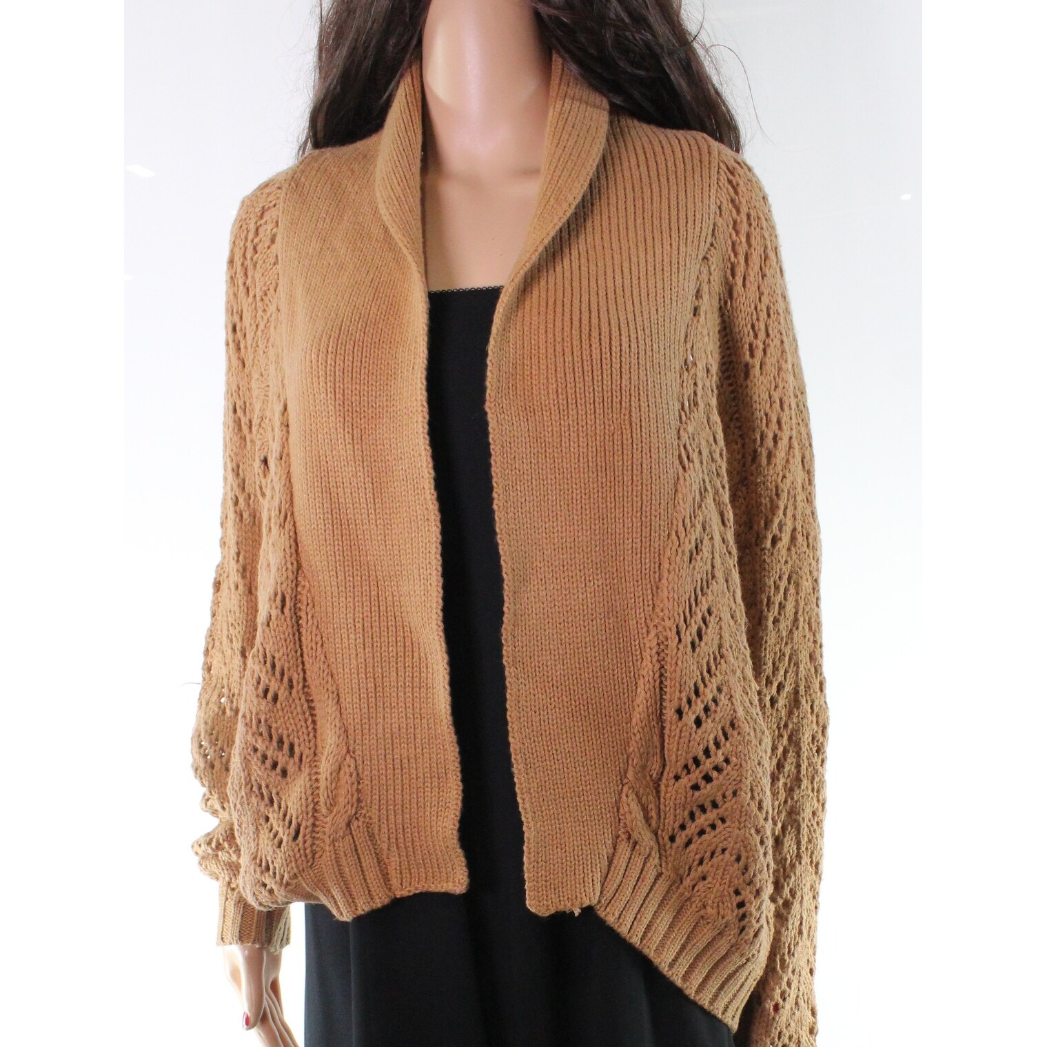 woven heart cardigan