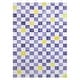 preview thumbnail 5 of 24, TOWN & COUNTRY PLAY Niko Checkmate Kids Plush Washable Area Rug 3' 3" x 5' 2" - Purple Multi - Rectangle