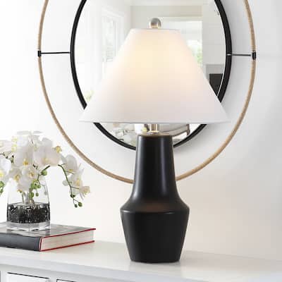 SAFAVIEH Lighting Cerlia Modern 26-inch LED Table Lamp - 16" W x 16" L x 26" H