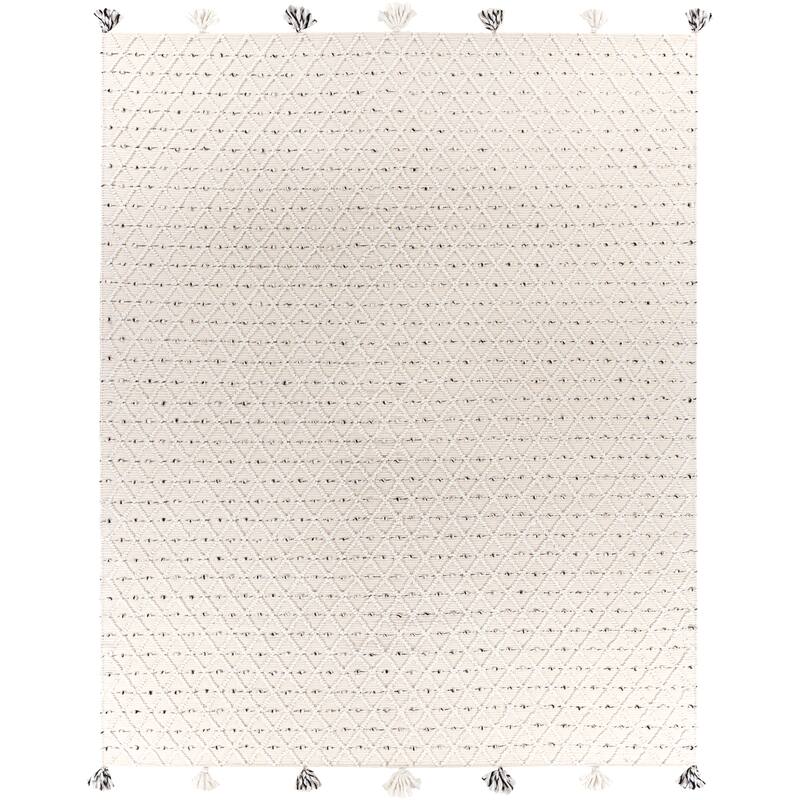Leslawa Handmade Indoor / Outdoor Moroccan Area Rug