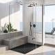 preview thumbnail 21 of 34, ANZZI Borderless Series 59 in. Barrier-Free Curbless Shower Base with Reversible Drain, Slip-Resistant & ADA Compliant