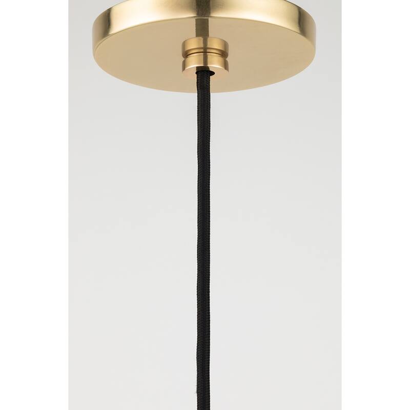 Carbon Loft Bonnevie 1-light Pendant with Clear Glass