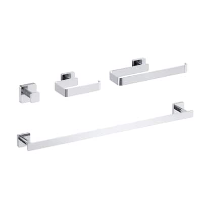 Blaze 4 Piece Bathroom Hardware Set