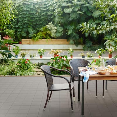Merola Tile Quarry Grey 5-7/8" x 5-7/8" Ceramic Floor and Wall Tile