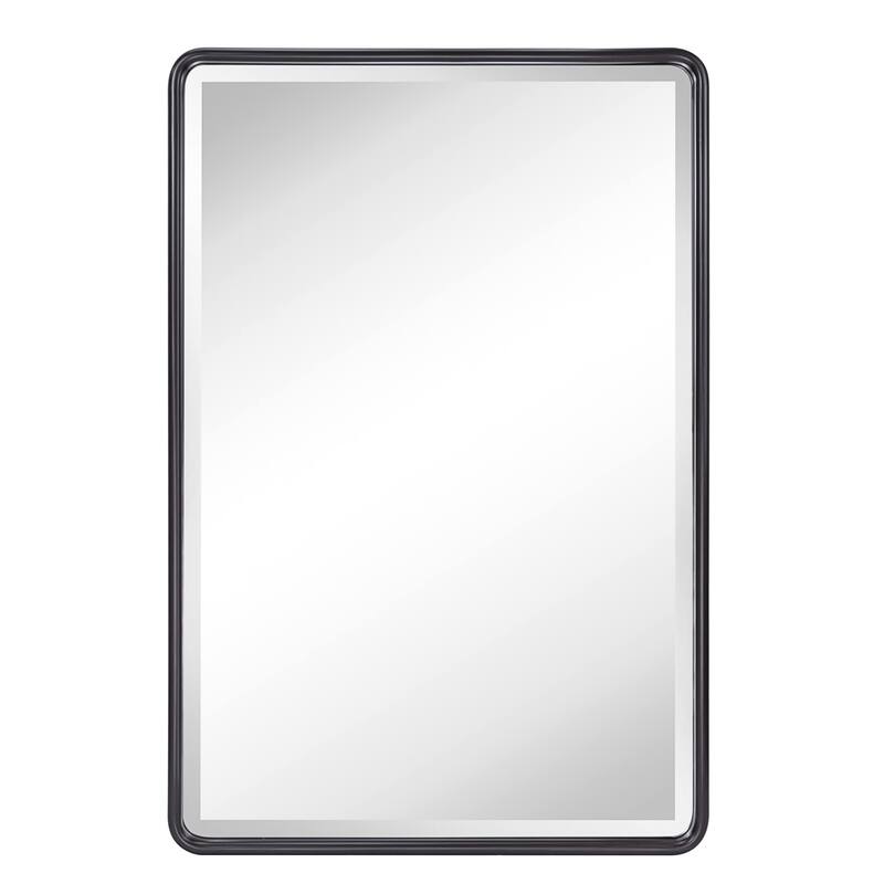 Farmhouse Recessed Metal Bathroom Medicine Cabinets with Mirror