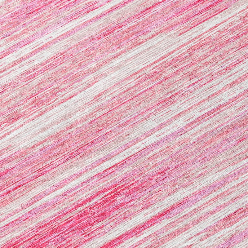 Machine Washable Indoor/ Outdoor Chantille Abstract Stripe Rug