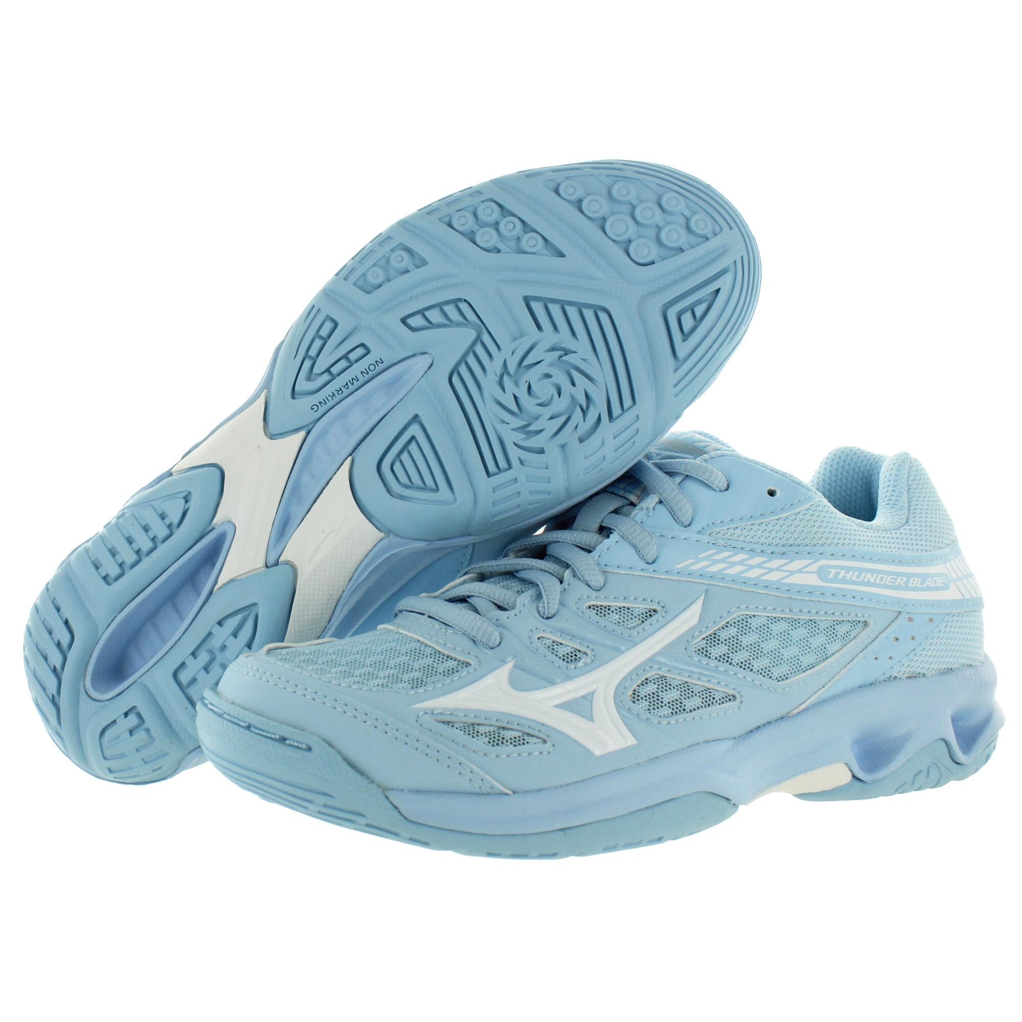 Shop Mizuno Womens Thunder Blade Sneakers Low Top Non Marking Overstock 29257631