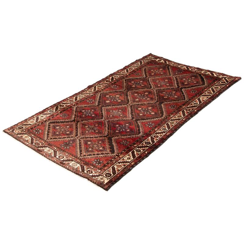 ECARPETGALLERY Hand-knotted Konya Anatolian Red Wool Rug - 5'0 x 9'10