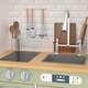 preview thumbnail 4 of 6, Teamson Kids Little Chef Boston Modern Wooden Kitchen Playset