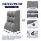 preview thumbnail 51 of 70, WOWMAX Back Rest Wedge Support Pillow Daybed Pillow